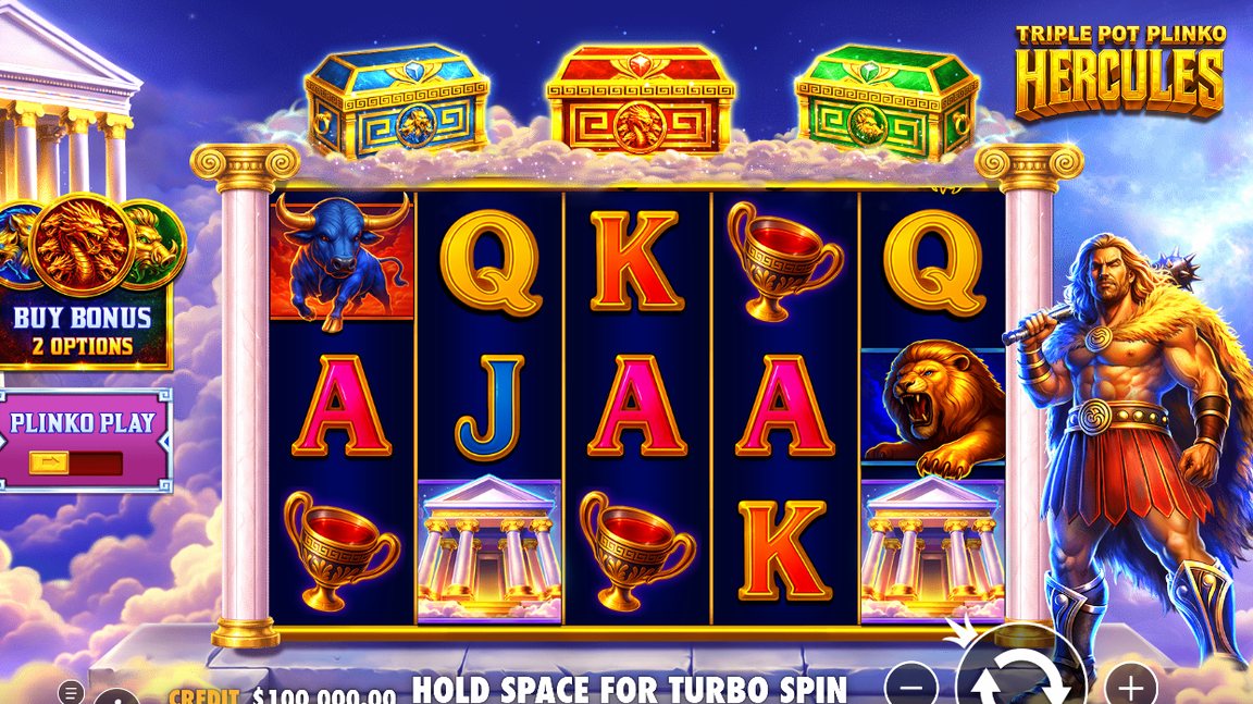 Triple Pot Plinko – Hercules