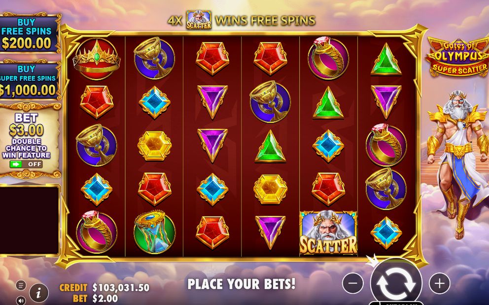 Gates of Olympus Super Scatter
