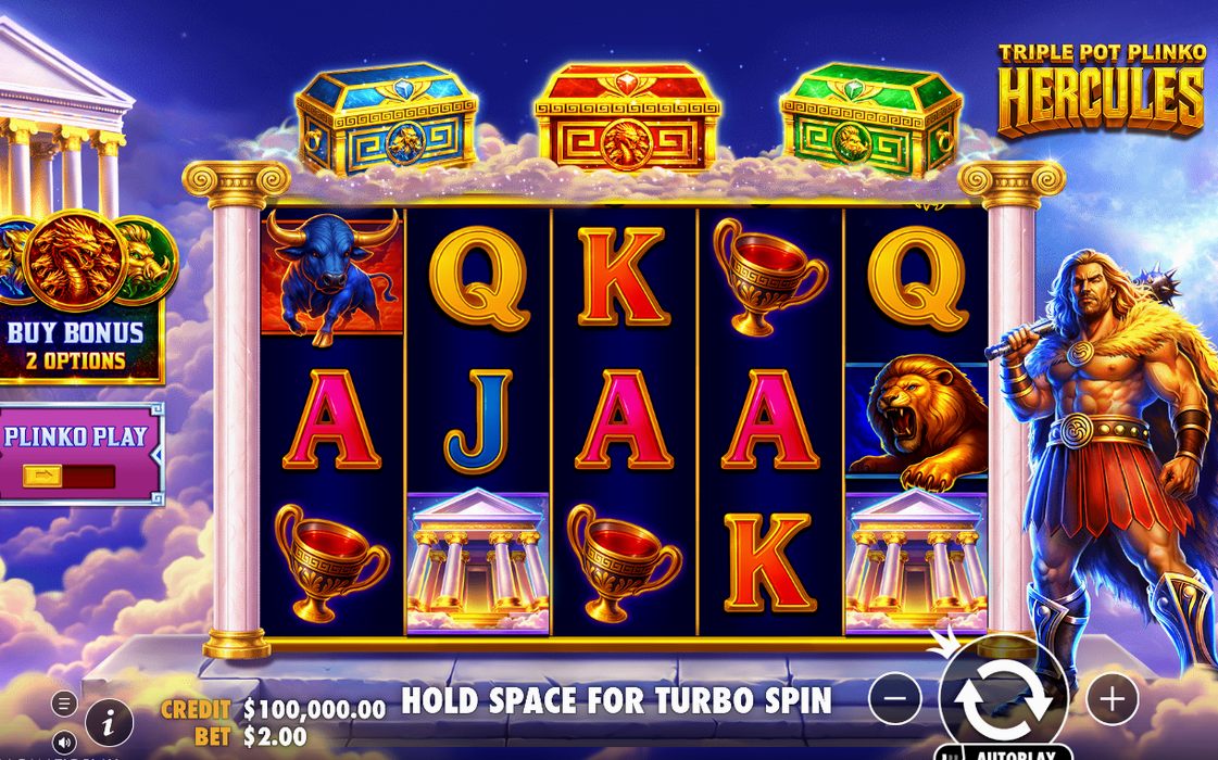 Triple Pot Plinko – Hercules