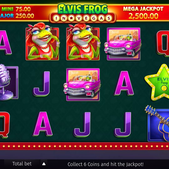 Elvis Frog in Vegas